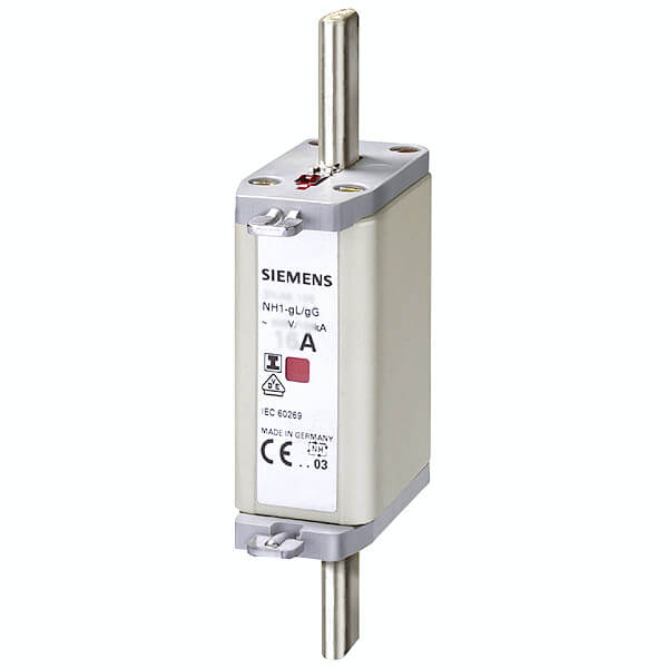 Быстродействующий предохранитель SIEMENS 3NA6810-4, 400В, 25А, gG