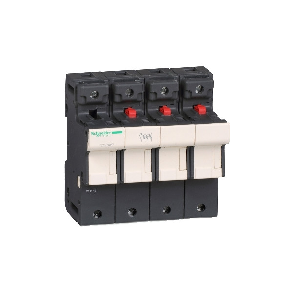 Держатель для предохранителей Schneider Electric DF223NC, 22x58 мм, 3P+N