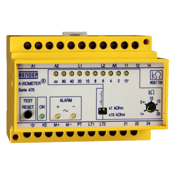 Реле контроля изоляции Bender IR470LY-4012, B91048002, 3(N)AC 0...793 В, 1...200 Ом