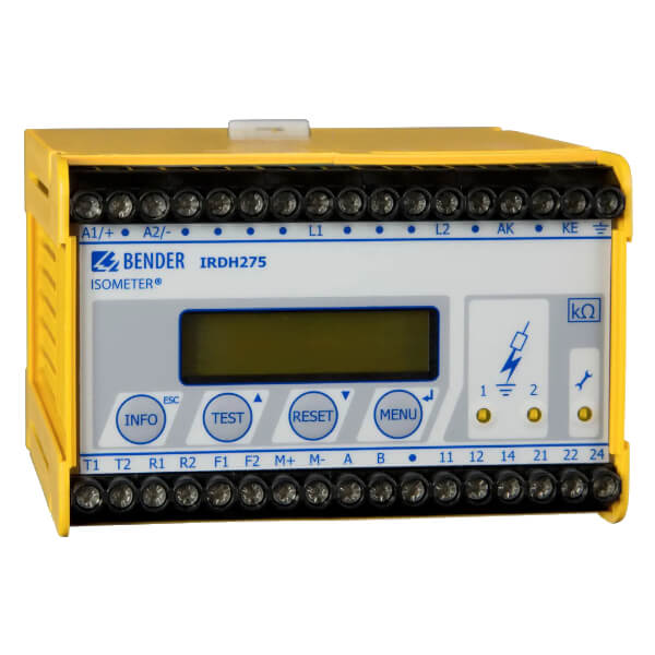 Реле контроля изоляции Bender IRDH275B-427, B91065105, 3(N)AC 0...793 В; DC 0...650 В, 1...10000 Ом