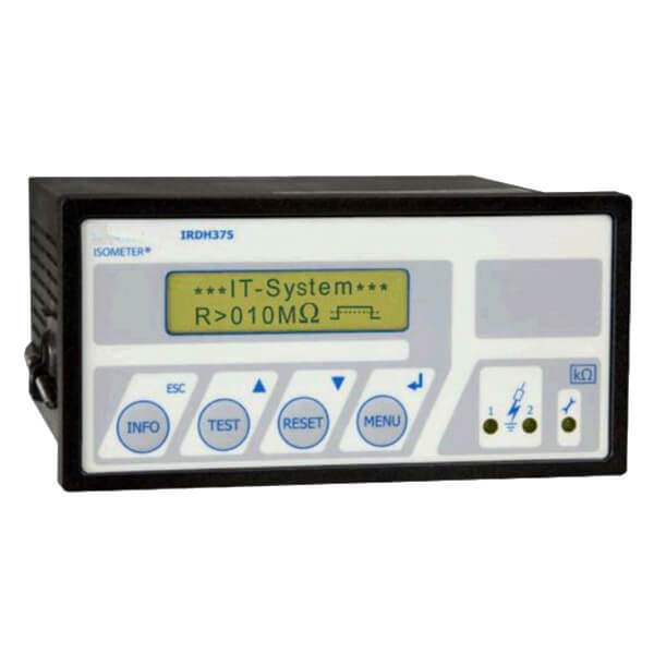 Реле контроля изоляции Bender IRDH375-435RU, B91065000, 3(N)AC 0...793 В; DC 0...650 В, 1...10000 Ом