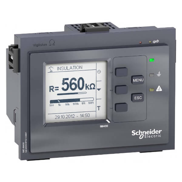 Реле контроля изоляции Schneider Electric IMD-IM400C, DC 0...480 В; АС 0...830 В, 0.1...1000 Ом