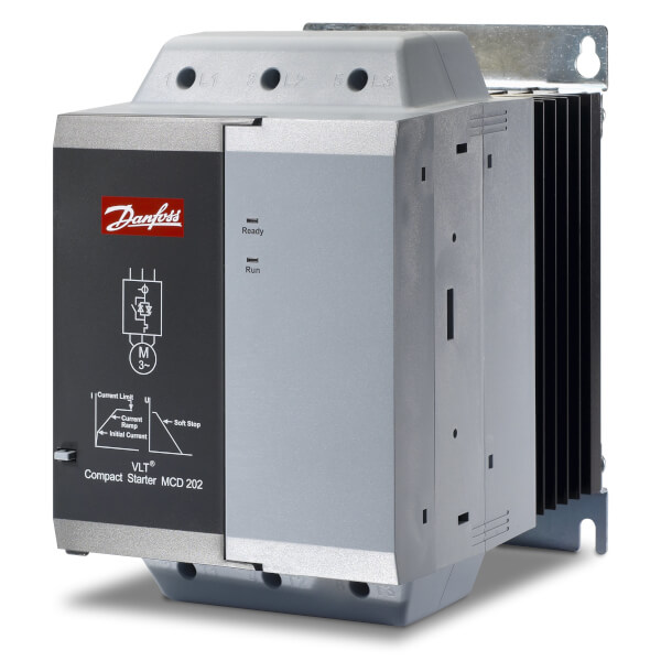 Устройство плавного пуска Danfoss MCD 201-037-T4-CV3 (175G5170), 37 кВт, 75А, 200/440В