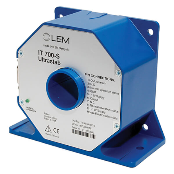 Датчик тока на эффекте Холла LEM, IT 700-S, 700 А, 15 В, DC