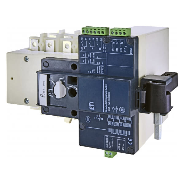 Реверсивный рубильник ETI MLBS 400 3P CO 230VAC