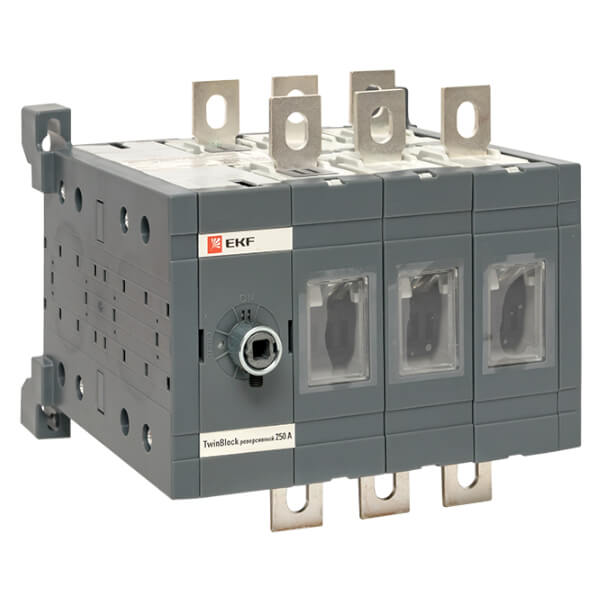 Реверсивный рубильник EKF 400A 3P TwinBlock