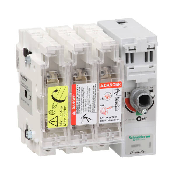 Рубильник Schneider Electric с предохранителями GS2LG3 160А