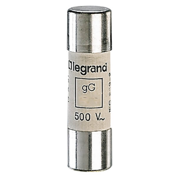 Общепромышленный предохранитель Legrand 013302, 500В, 2А, gG
